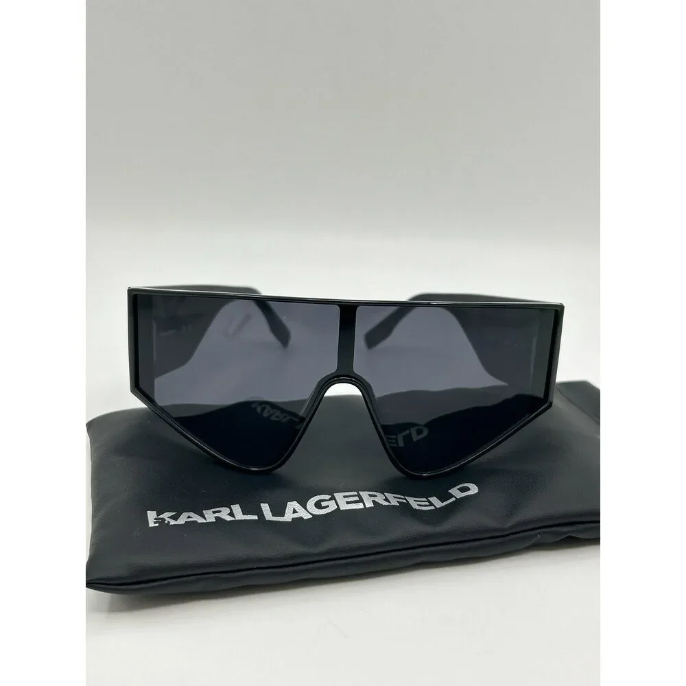 KARL LAGERFELD Black Sunglasses - Picture 1 of 9